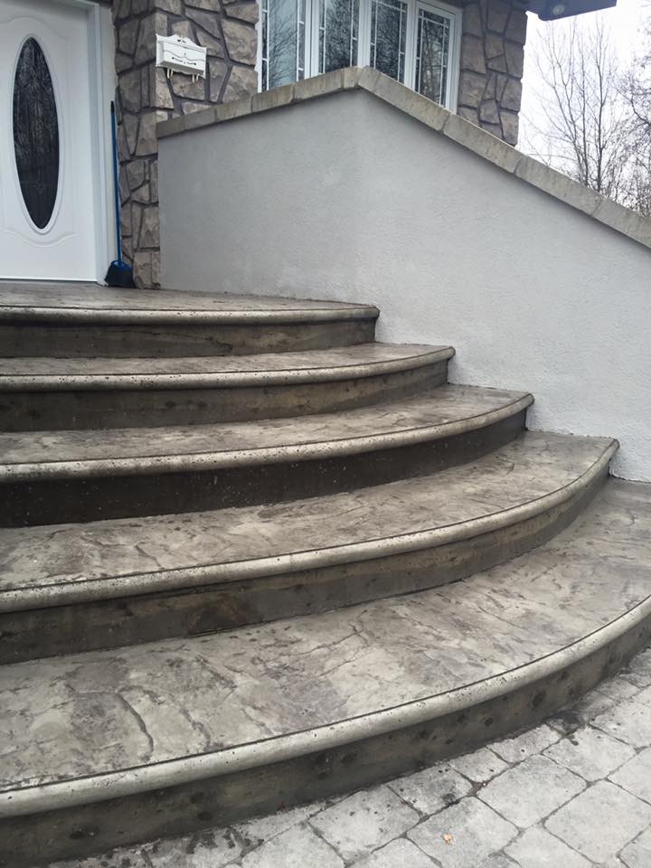 Escalier de beton gatineau