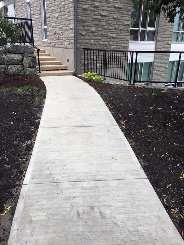 Beton Gatineau trottoir